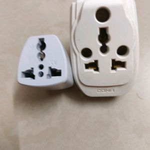 Two 3 Pin Plug For Big Appliances And Small