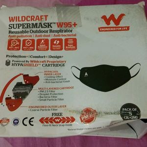 Branded Masks Black 3 Layer Reusable Outdoor Respirator Masks Thick N Good Quality W95+