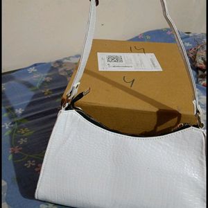 White Sling Bag