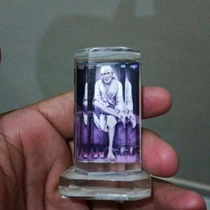 Sai Baba 3D Murti For Gadi