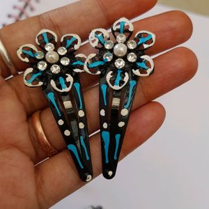 Combo Of 4 Pair Hair Clips