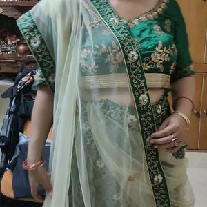 Very Beautiful Green Lehenga