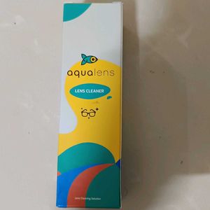 New Unused Aqualens Lens Cleaning Solution 100 ML