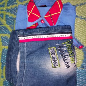 BOY'S SHIRT & JEANS