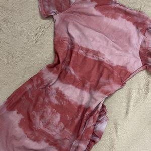 Tie Dye Bodycon Dress