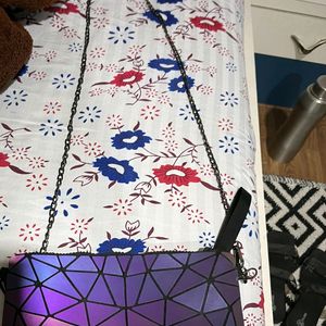 New Luminous Geometric Sling Bag