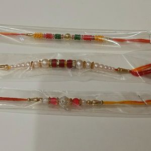 Assorted Raakhi's (Pack Of 6)