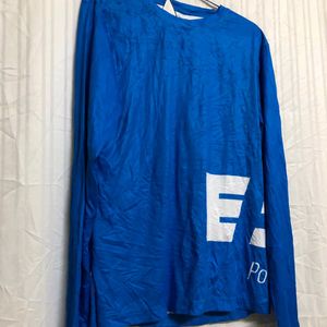 Blue Long Sleeve T Shirt