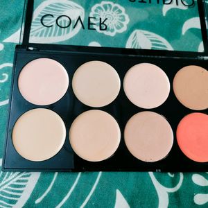 Combo Of 3 Concealer Eyeshadow Blush Pallet