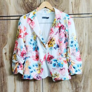 Printed Coat Size-34