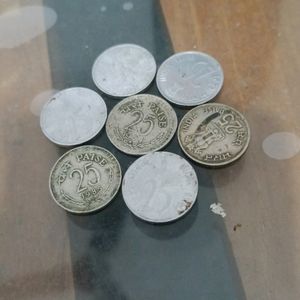 Old 25 Rs Coins