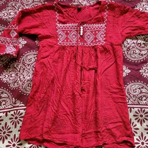 Embroidery Cotton Top