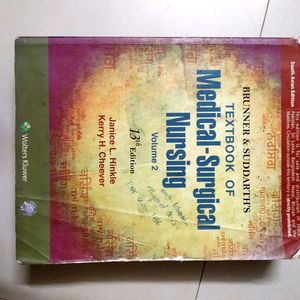 Medical Surgical Nursing VOL II Textbook