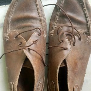 Brown Leather Formal Shoes