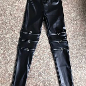 🇨🇦 Skinny Wet Look Latex Leather Pant