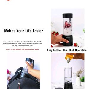 Instacuppa Portable Blender Instant Smoothie Maker