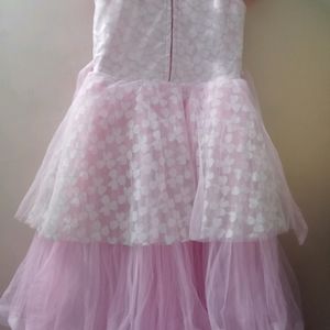 'Boutique Beautiful pink Gown For Girls