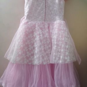 Barbie Beautiful pink Gown For Girls