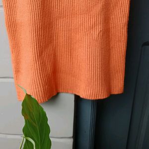 Sweet Knitted Coral Sweater