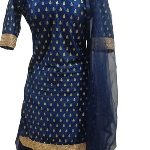 New Party Wear Kurta Sharara Set