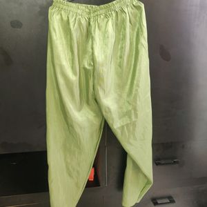 Green Shadi Wear Pant And Kurta