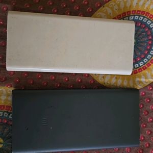 MI Amd LENOVO power Banks Both Working And Good