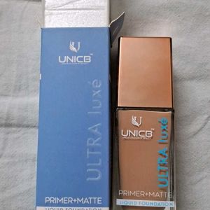 UNICB PRIMER+MATT LIQUID FOUNDATIIN