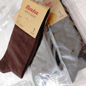 The Bata New Socks Combo-3 Formal Wear(Brown).