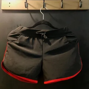 GYM Shorts - Red & Black