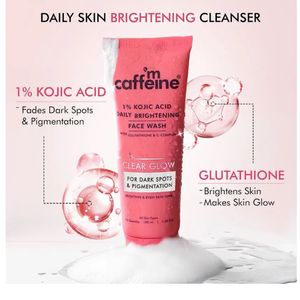 Mcaffeine 1% Kojic Acid Daily Brightening Face Was