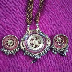 Pendant Set With Earrings