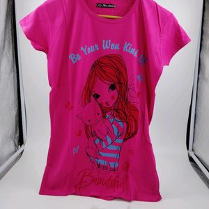 Long Tshirt(Rose Pink)