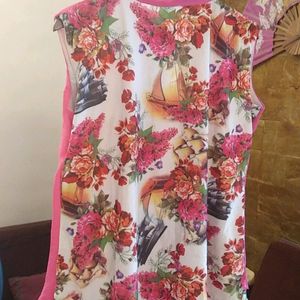 Designer Pink Fancy Tunic