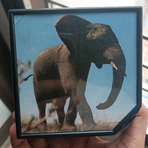 Hexagonal Rotating Photo Frame