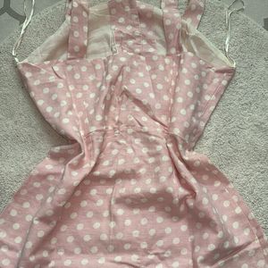 Mango Baby Pink Casual Dress