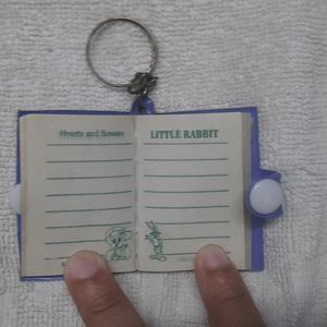 Hello Kitty Keychain Notebook