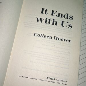 It Ends With Us By Collen Hoover🦋❤️