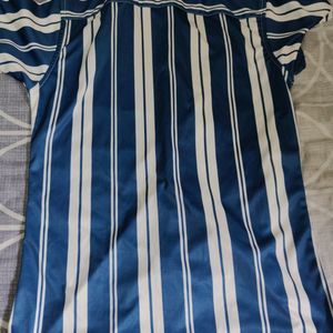 Striped Half Sleeve Shirt For Men