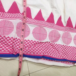 White Pink Kurti