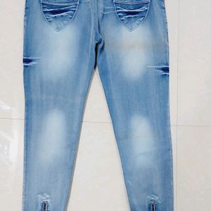 Stylish Blue Women's Jeans