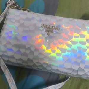 Holographic Prada Clone Sling! 👝