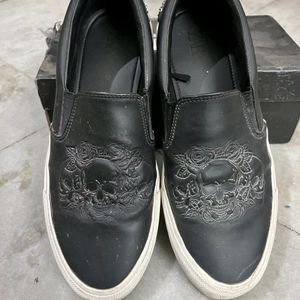 ZARA SNEAKERS SLIP ONS UK-8