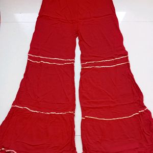 Red Kurta Set