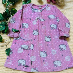 Combo baby girl, hello Kitty night suit