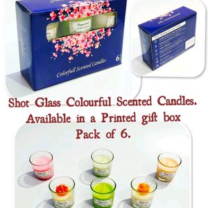 Beautiful Scented Candles Set Of 6