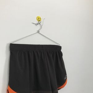 Black/Orange Activity Short