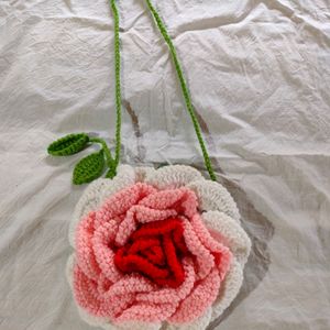 Hand Made Crochet Beautiful Bag Per Piece 300rs