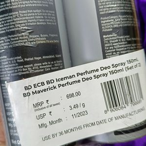 Sealed Pack Perfume Deo Spray