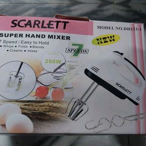 NEW WITH YAH Hand Mixer