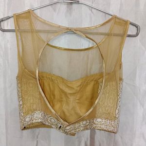 Golden Lehenga Choli